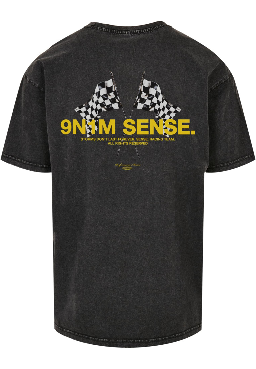 SENSE Tee Washed Race Flags