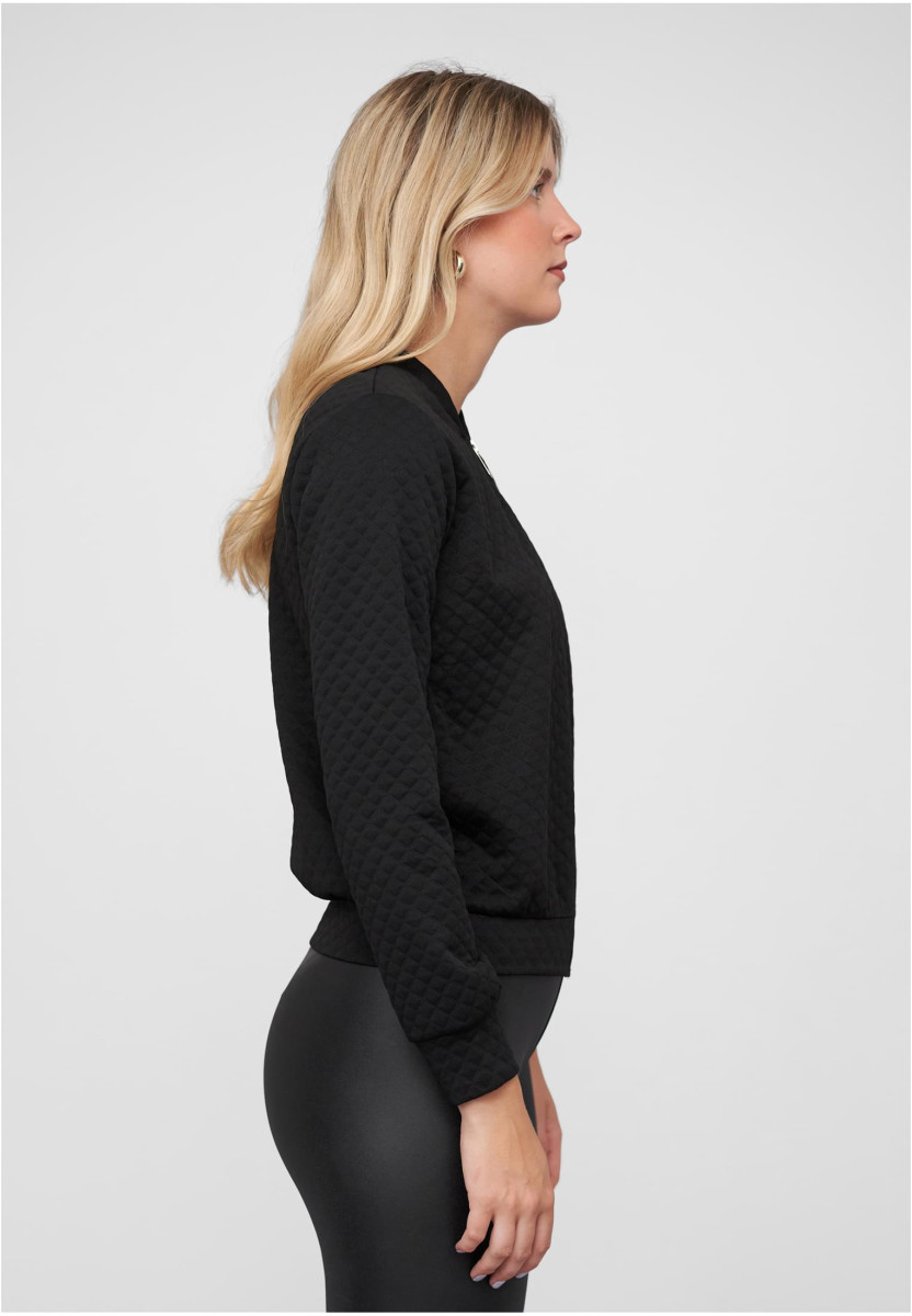 Blouson with Diamond Stitch