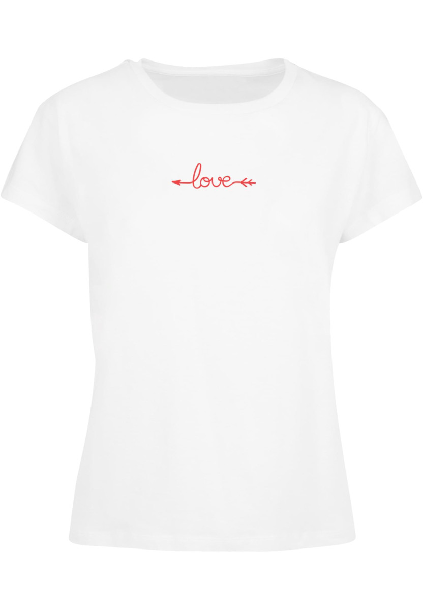 Ladies Hugs & Love - Love Arrow Box Tee