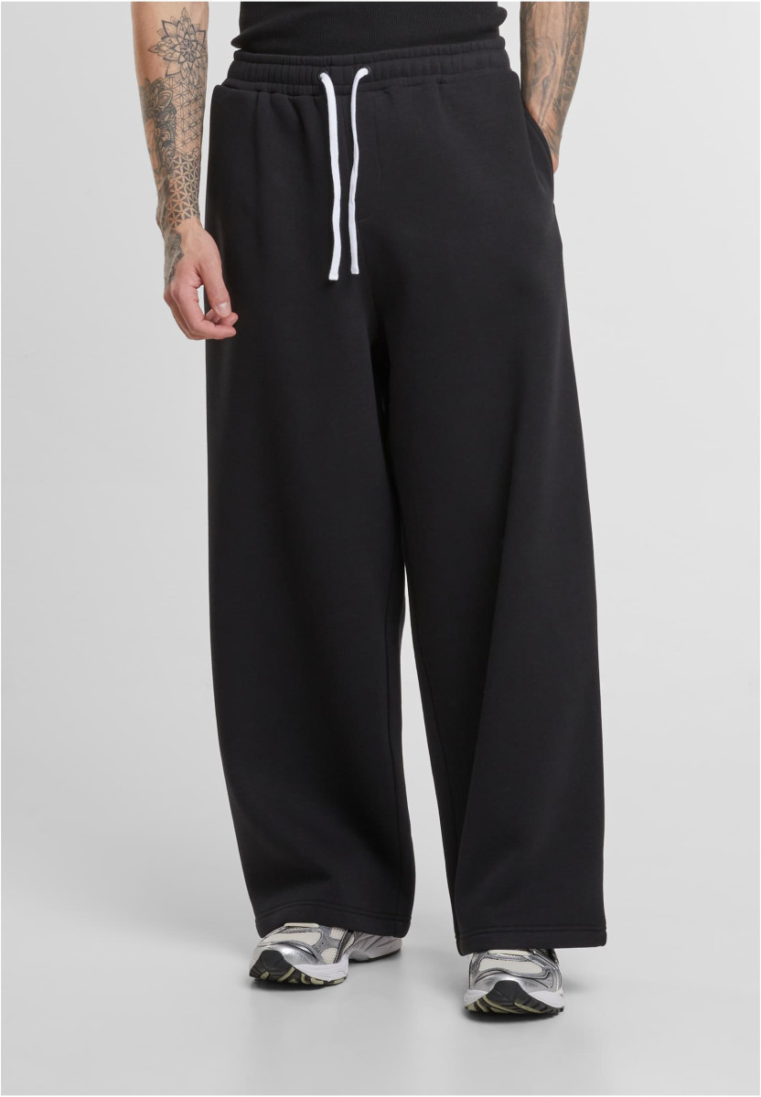Fluffy Wide Leg Trackpants