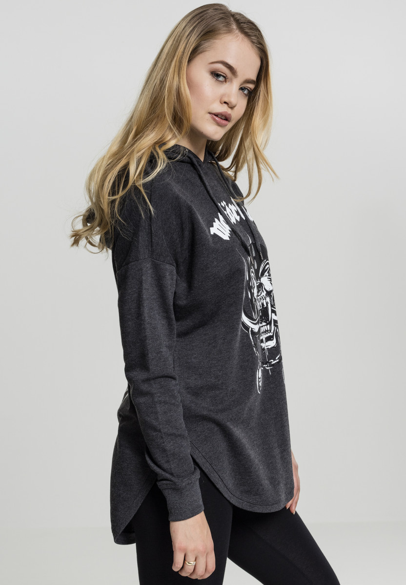 Ladies Mot?rhead Everything Louder Oversized Hoody
