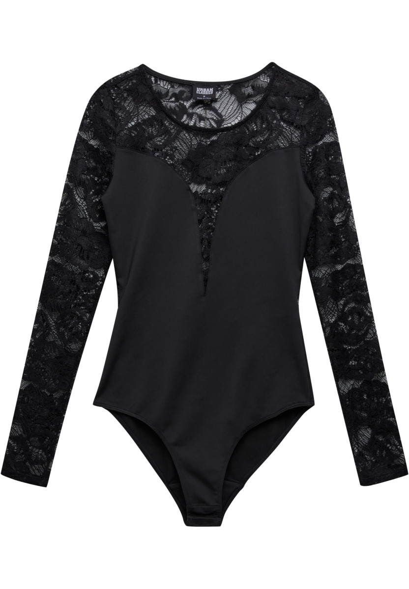 Ladies Round Neck Lace Body