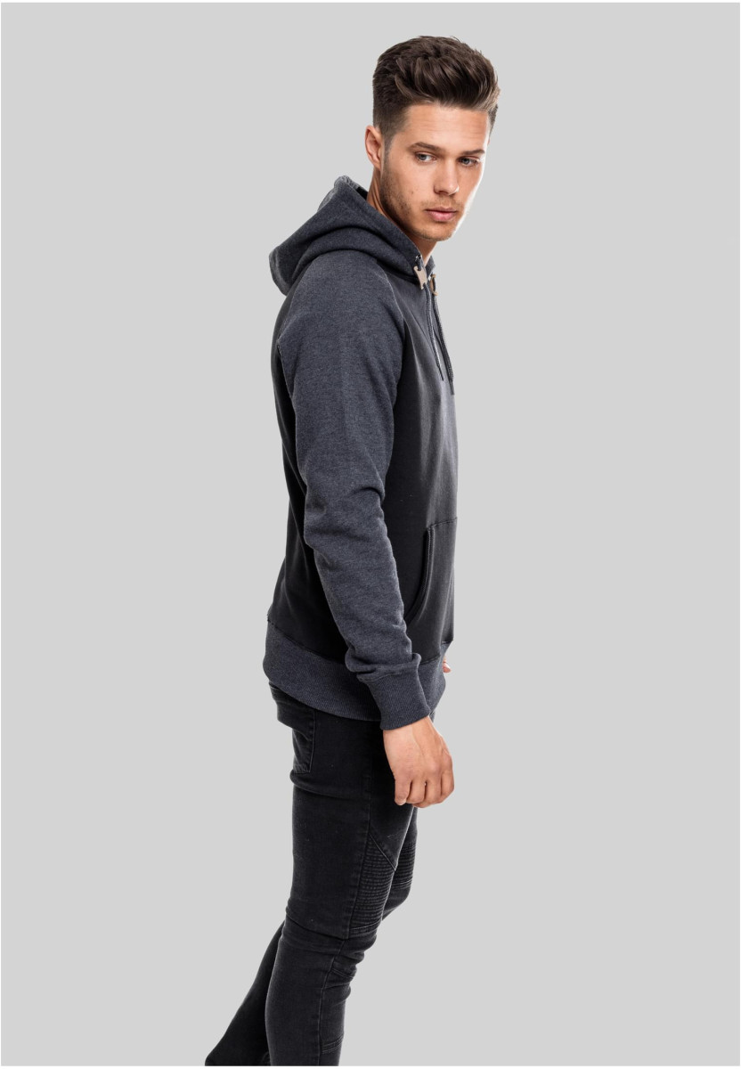 Raglan Contrast Hoody
