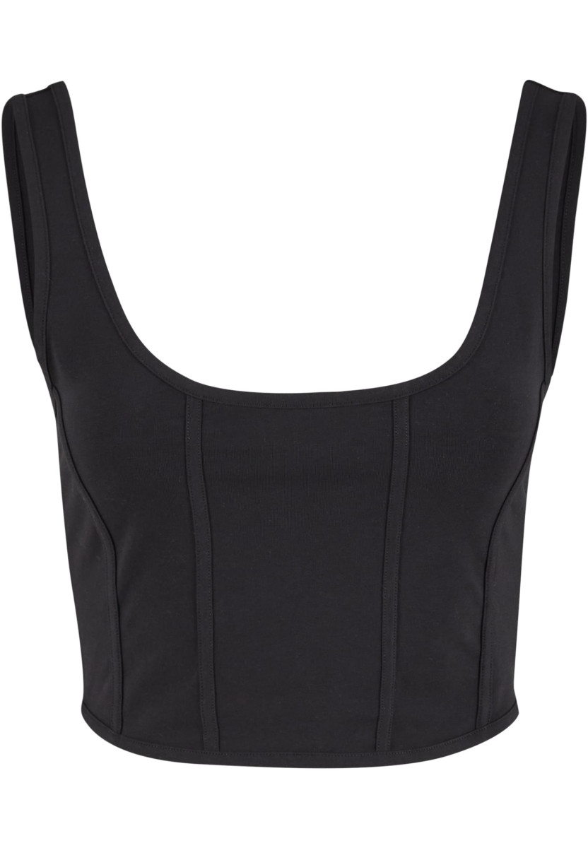 Ladies Jersey Corsage Top