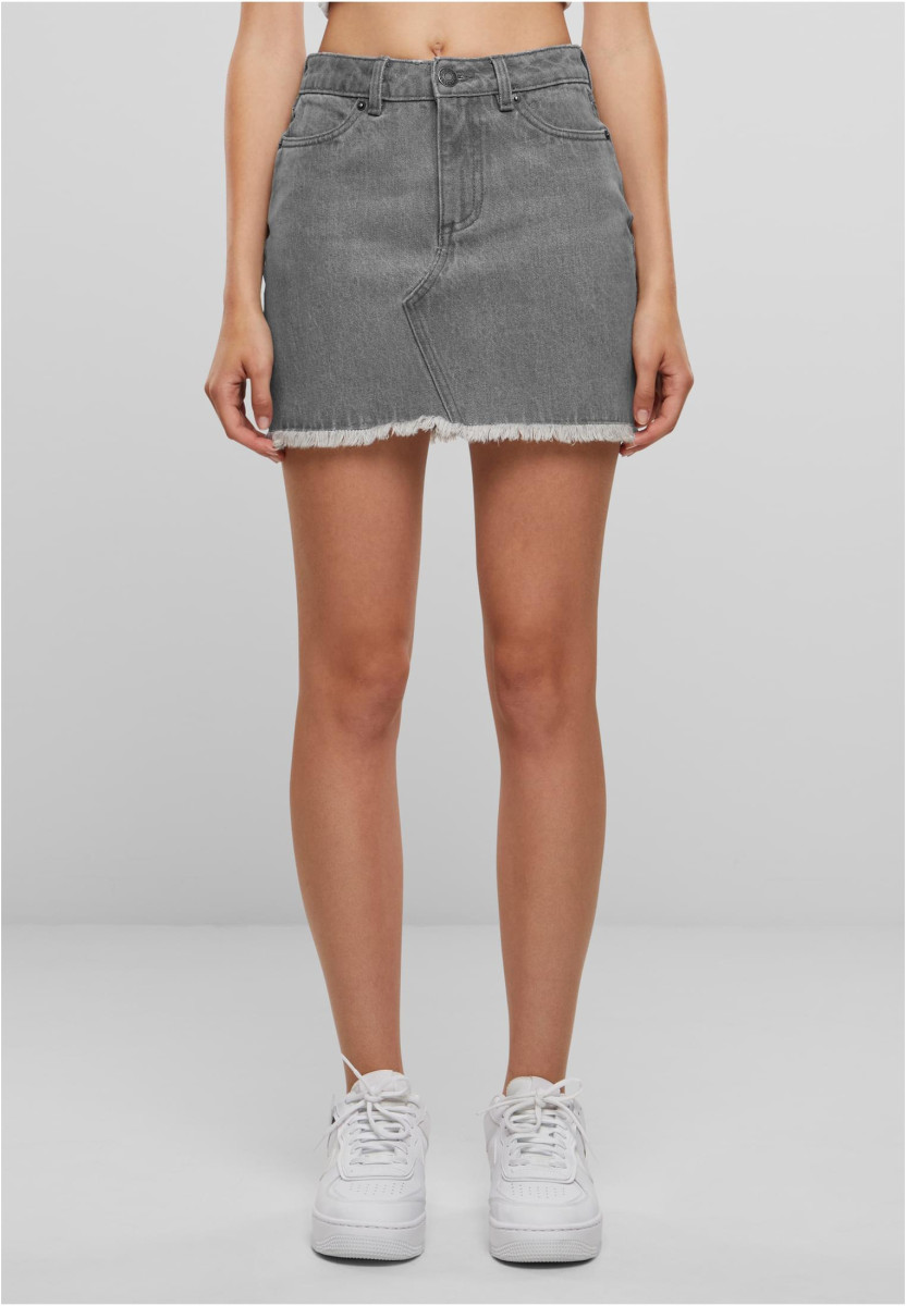 Ladies Heavy Mini Denim Skirt