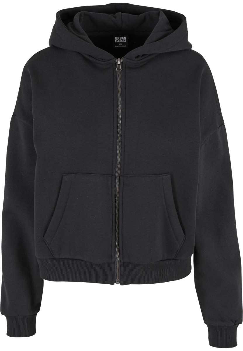 Ladies Boxy Zip Hoody