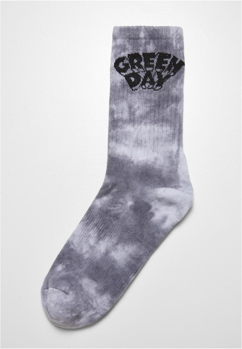 Green Day Tie Die Socks 2-Pack