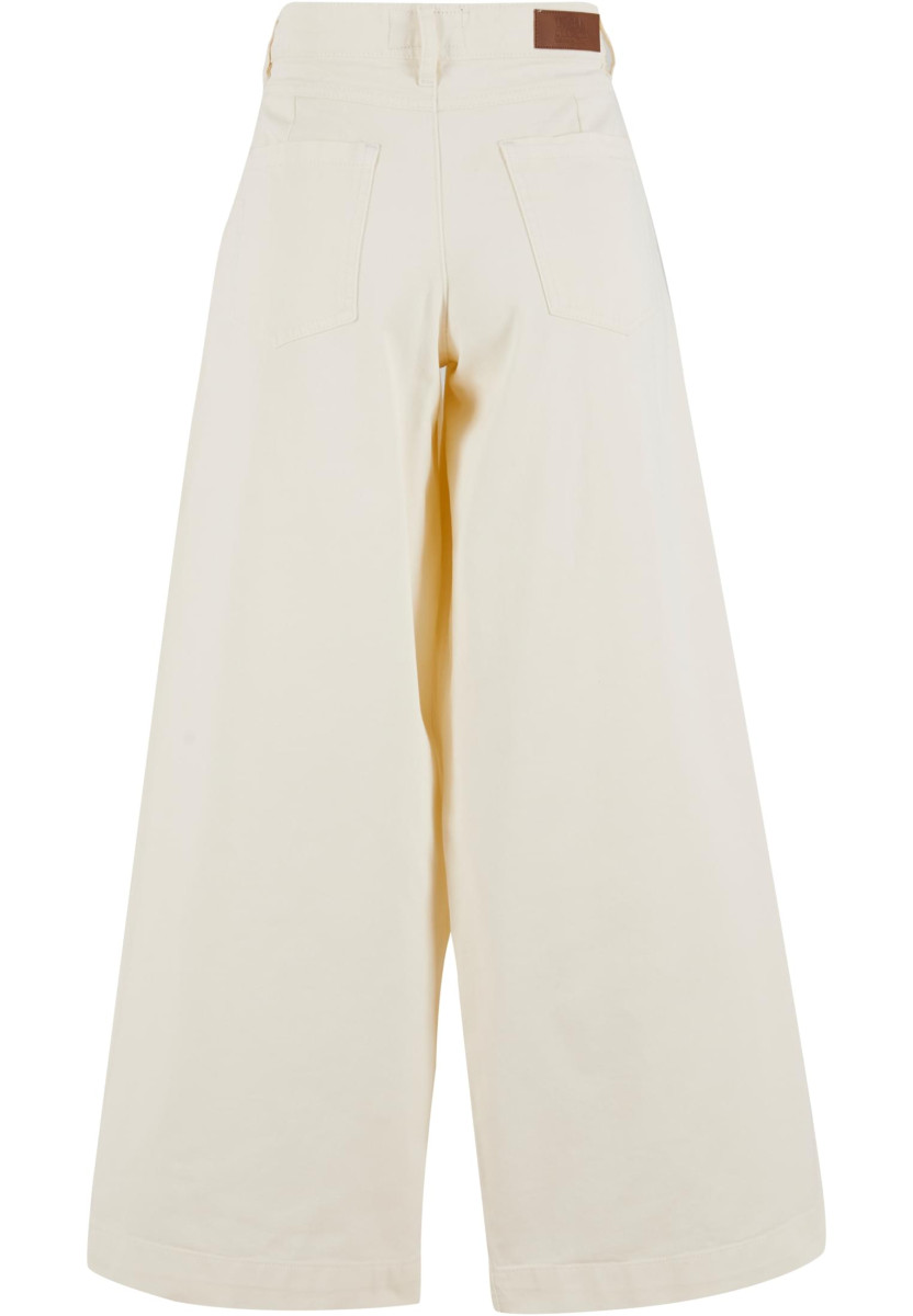 Ladies Wide Leg Light Denim Pants