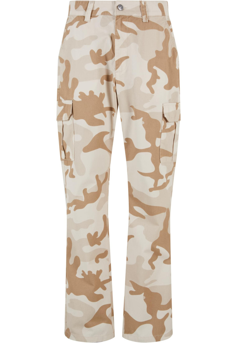 Straight Leg Camo Cargo Pants