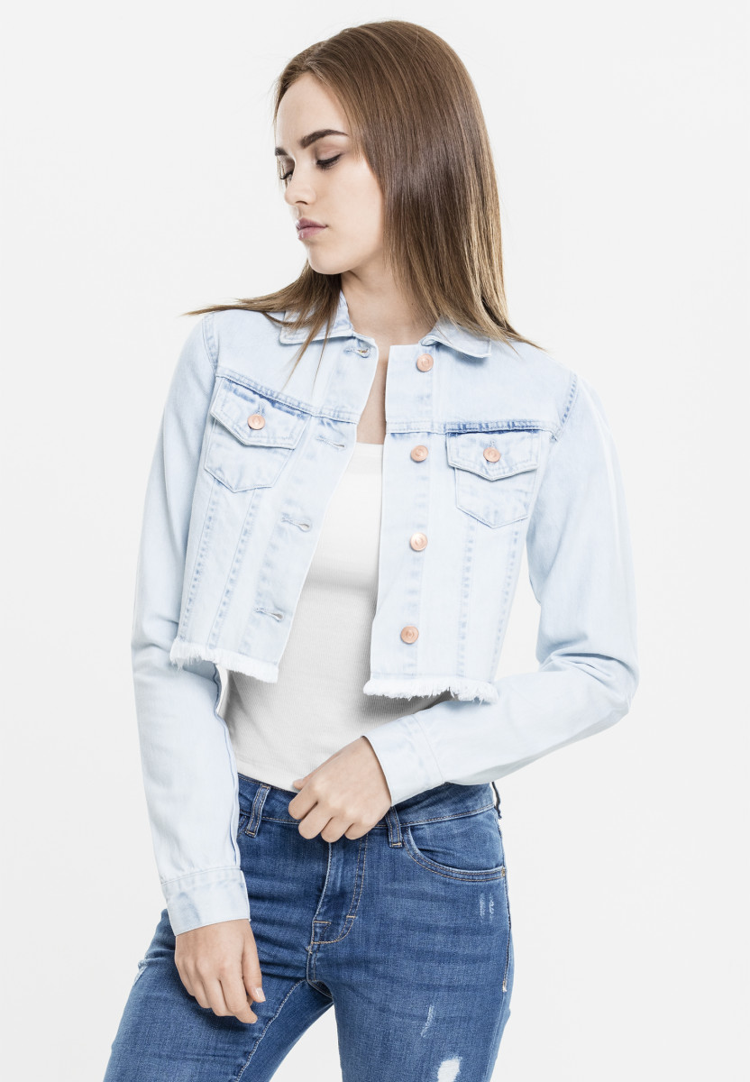 Ladies Short Denim Jacket