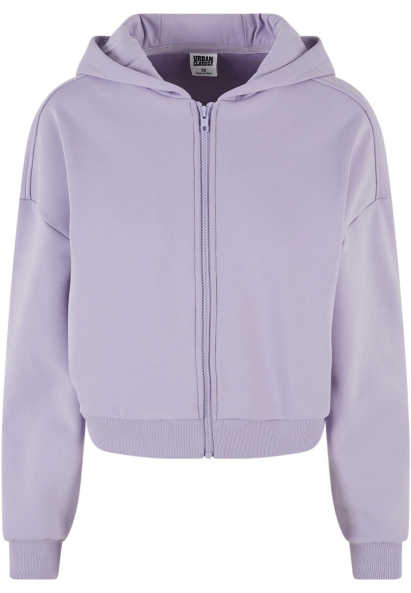 Ladies Cozy Short Zip Hoody