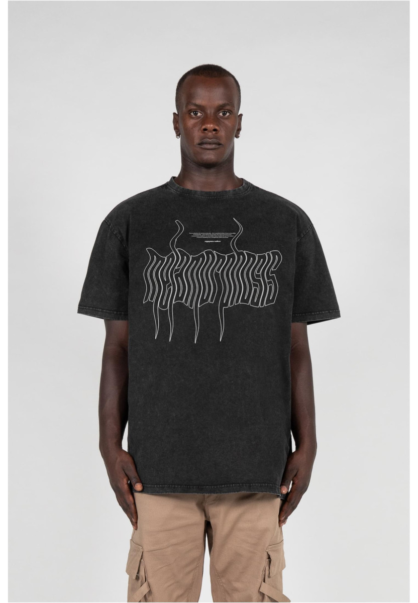 METAMORPHOSE V.1 Acid Washed Heavy Oversized Tee