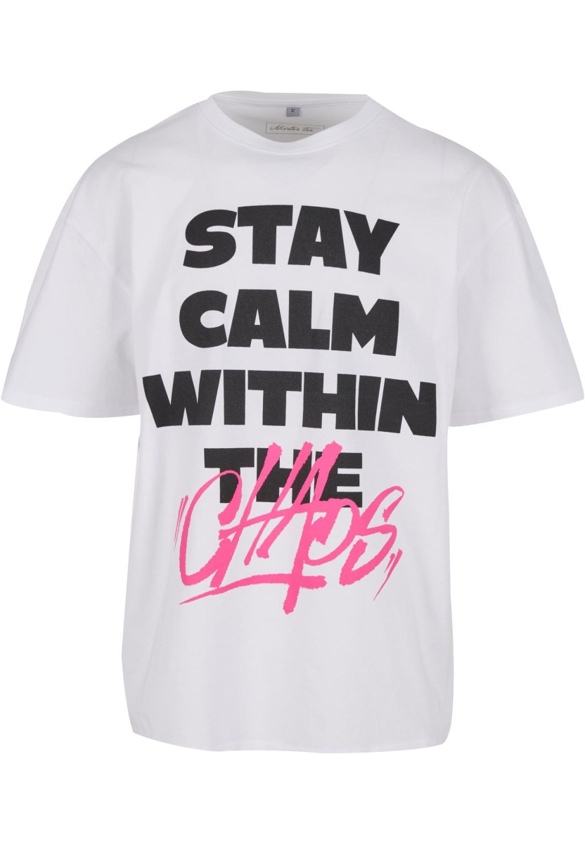 Stay Calm In Chaos Oversize Tee