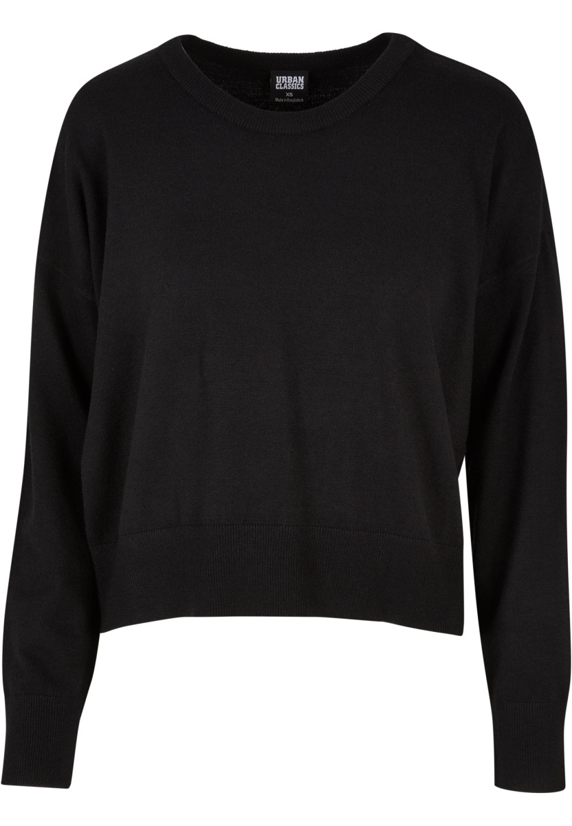 Ladies Eco Viscose Oversized Basic Sweater