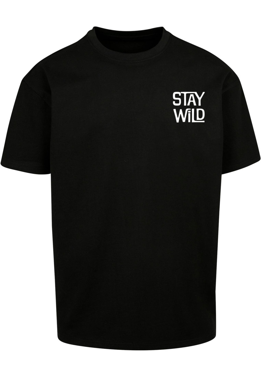 Wording - Stay Wild Heavy Oversize Tee