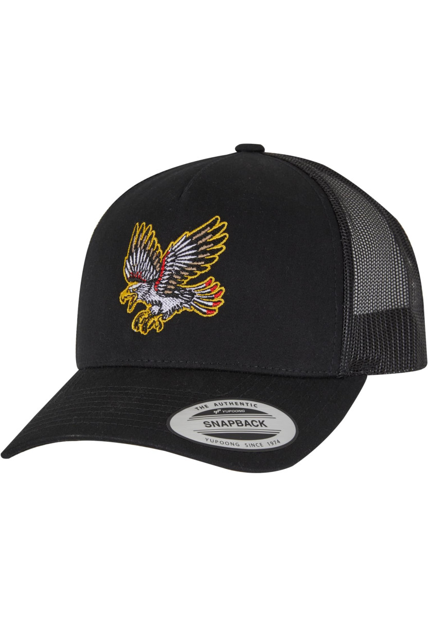 Bravery Eagle Trucker Cap
5-Panel Retro Trucker Cap