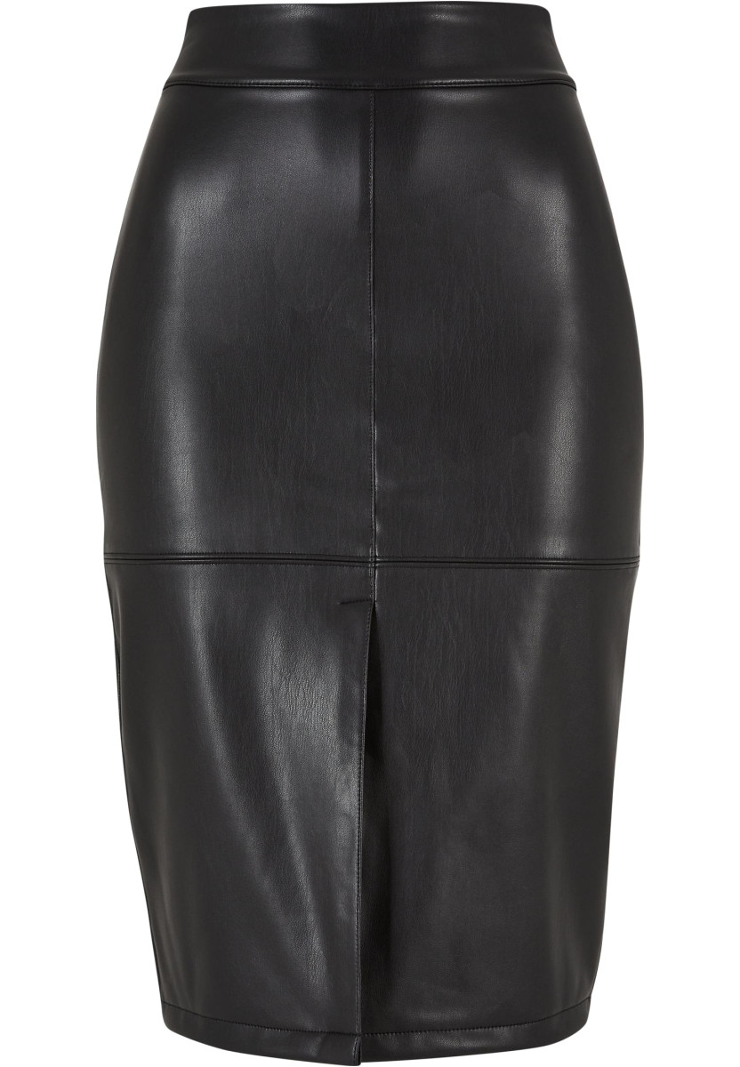 Ladies Synthetic Leather Pencil Skirt