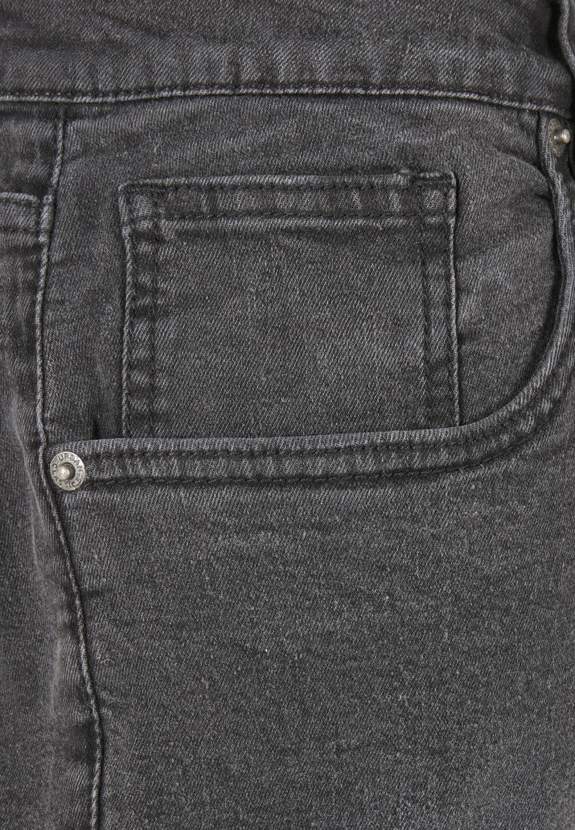 Slim Fit Zip Jeans