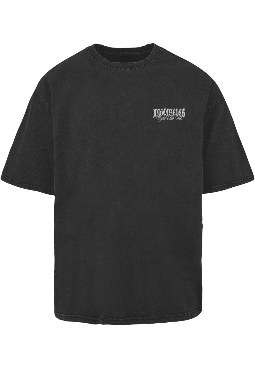 MJG Heavy Oversized Acid Washed Tee - Knockout Kings