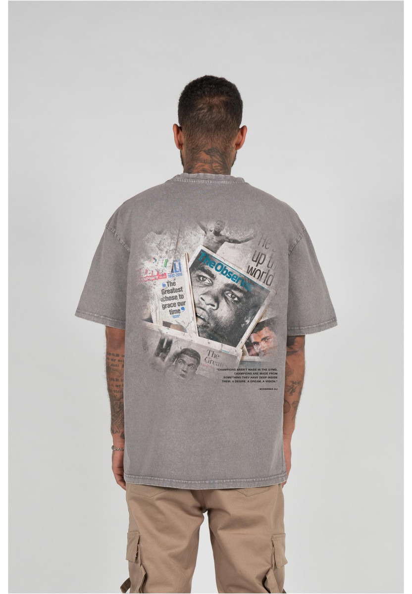 Muhammad Ali - LEGENDS NEVER DIE Acid Washed Heavy Oversize Tee