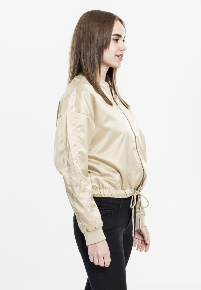 Ladies Satin Kimono Blouson