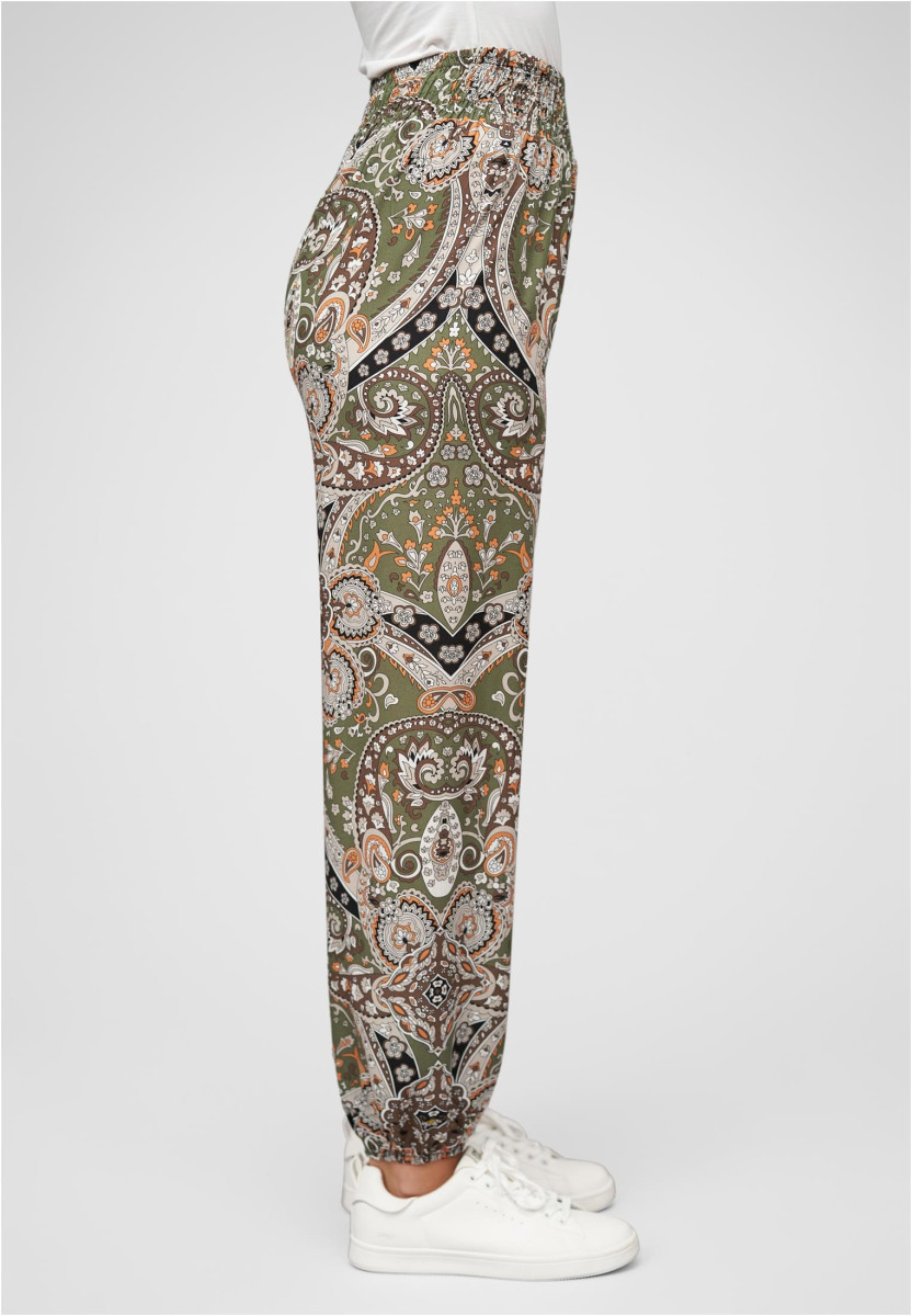 Viskose Sommerhose mit Paisley Print