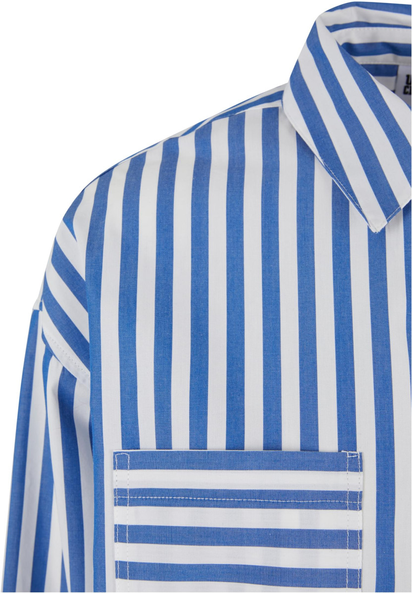 Ladies Striped Relaxed Shirt