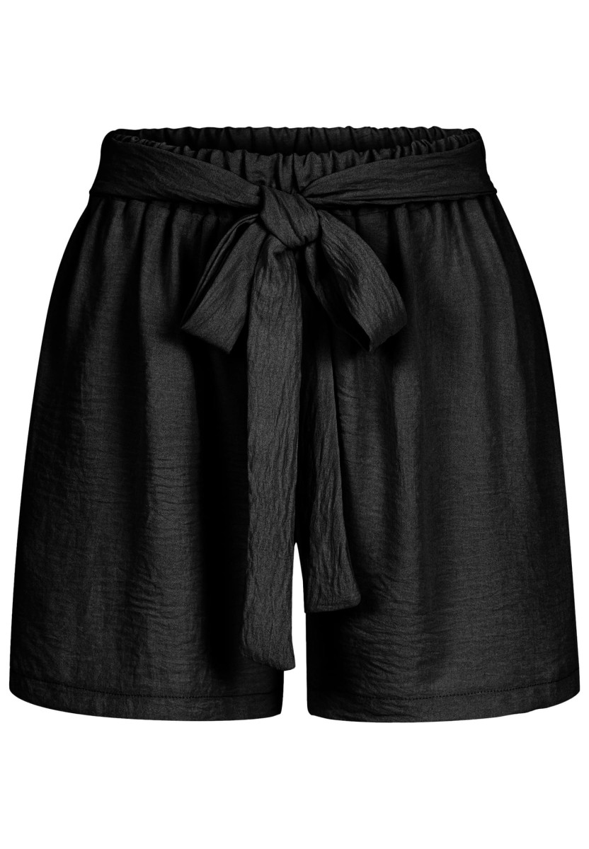 Musselin Shorts with tie belt
