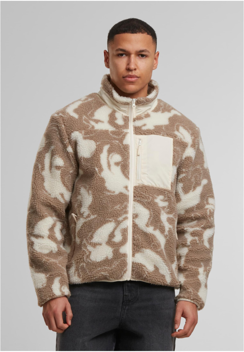 Pattern Teddy Trackjacket