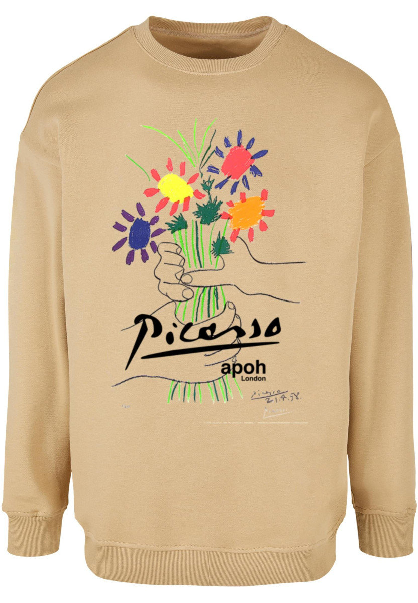 APOH - Picasso Flowers of Peace Sweat Crewneck