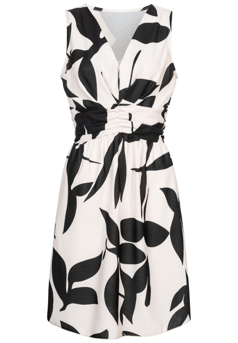 Dress with floral print