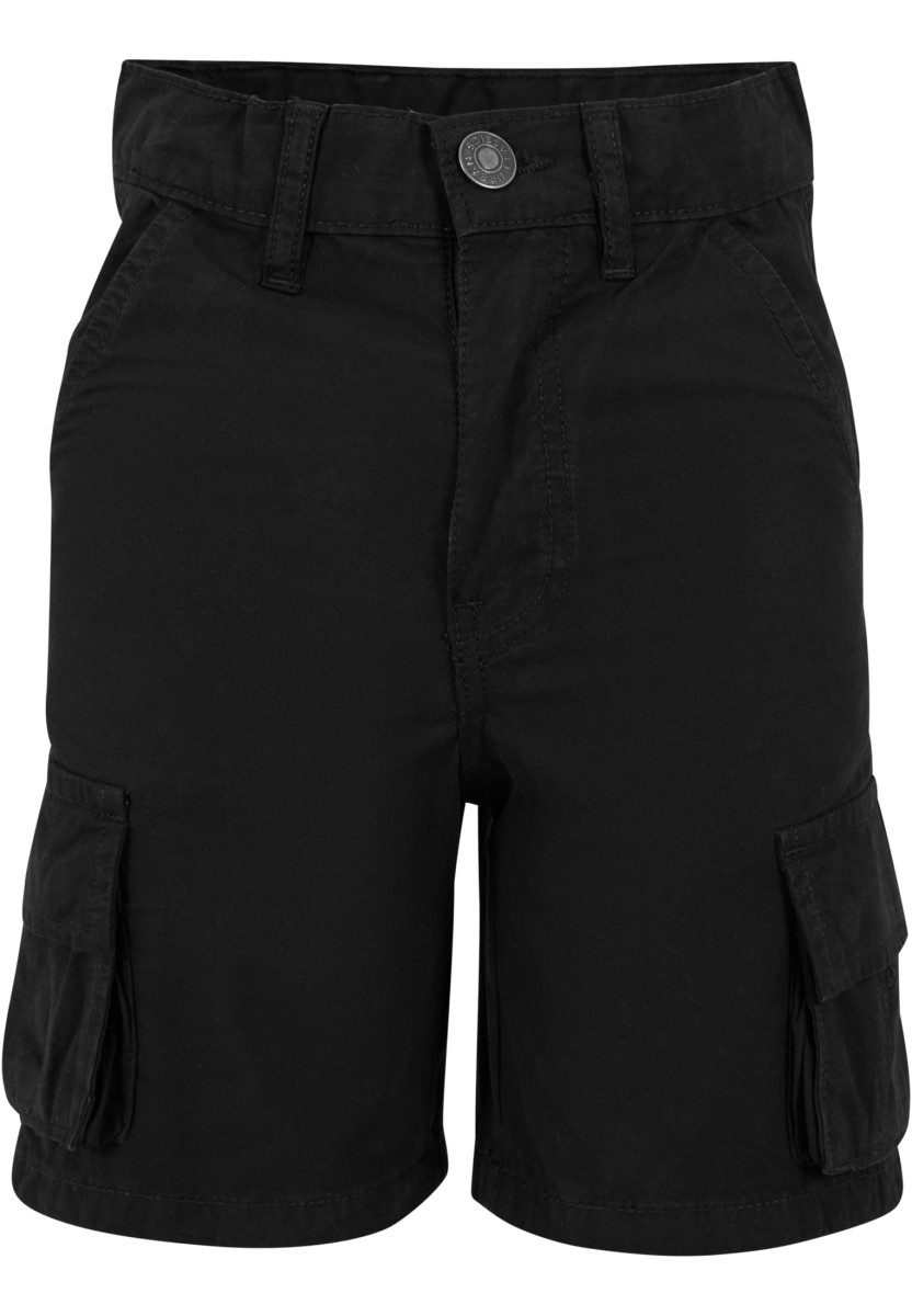 Boys Knee Pleat Cargo Shorts