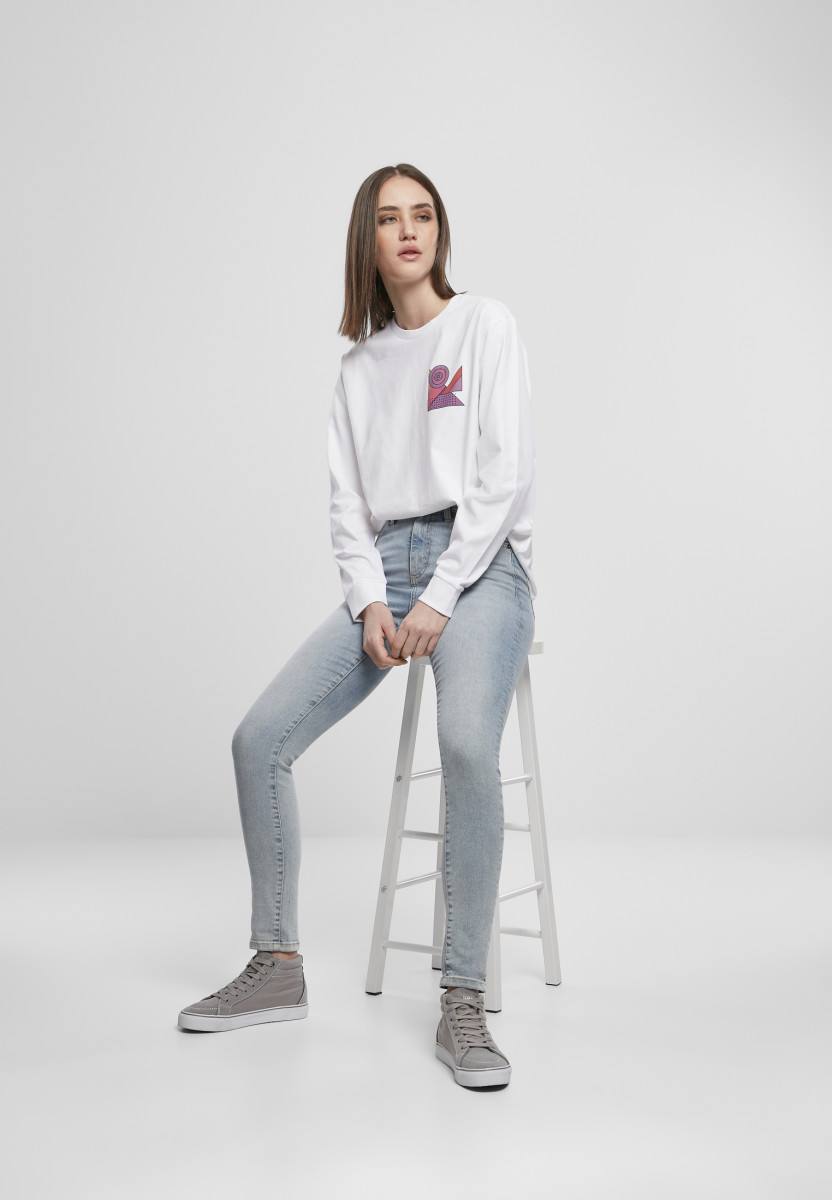 Ladies Abstract Colour Longsleeve