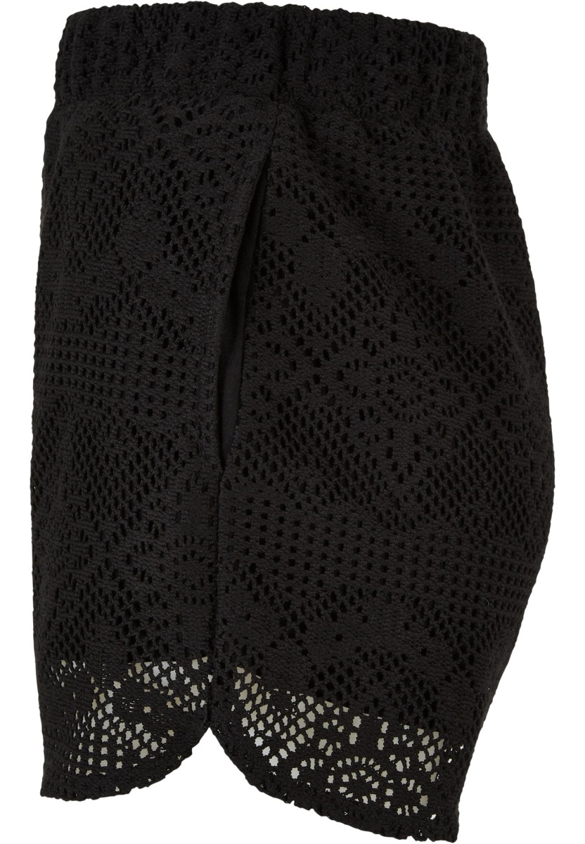 Ladies Crochet Lace Resort Shorts