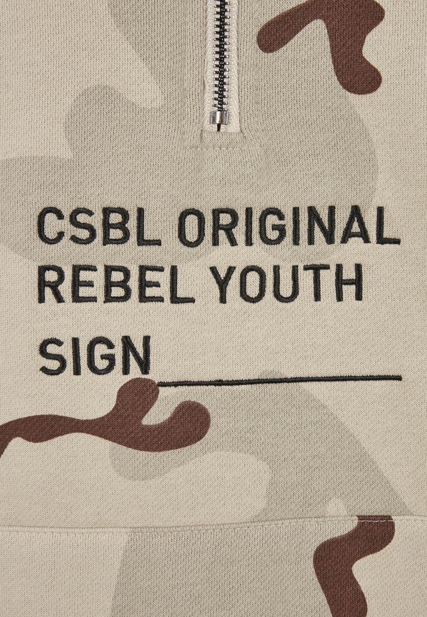 CSBL Rebel Youth Half Zip Hoody