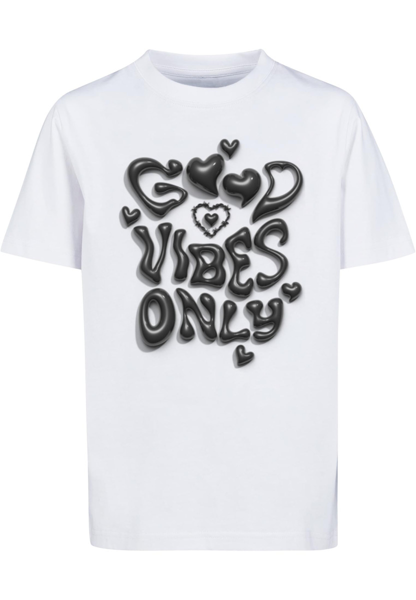 Kids Good Vibes Only Heart Tee