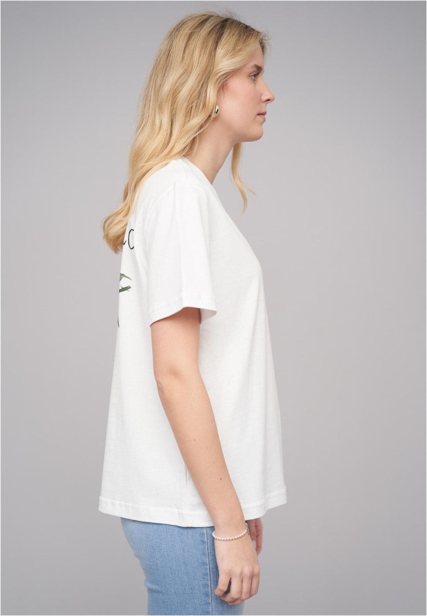 Ladies 77 Limoncello White Tee