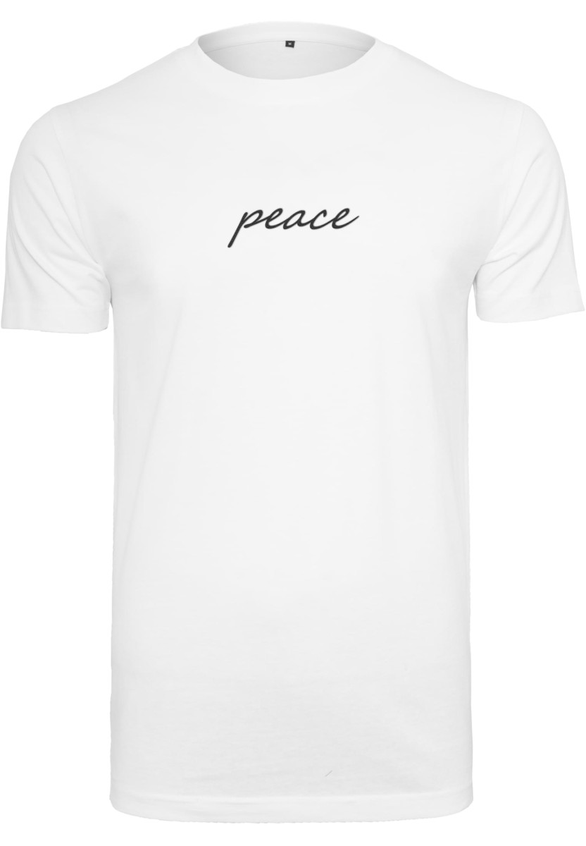 Peace Wording EMB Tee