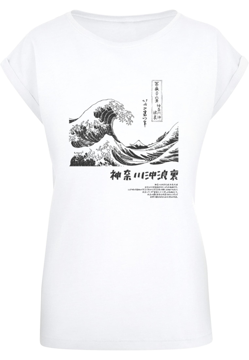 Ladies APOH - Hokusai Mono T-Shirt