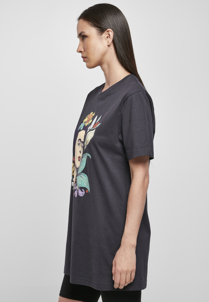 Ladies Frida Kahlo Flower Tee