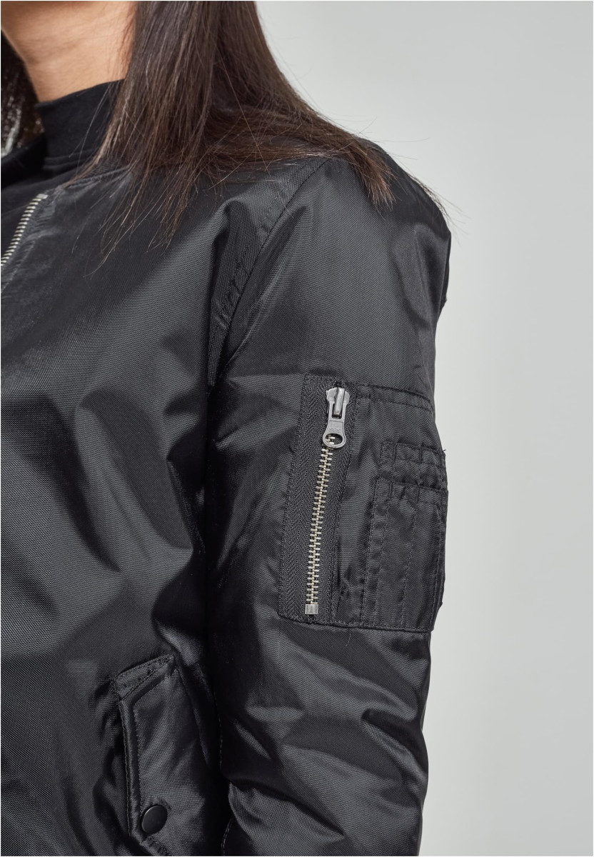 Ladies Basic Bomber Jacket