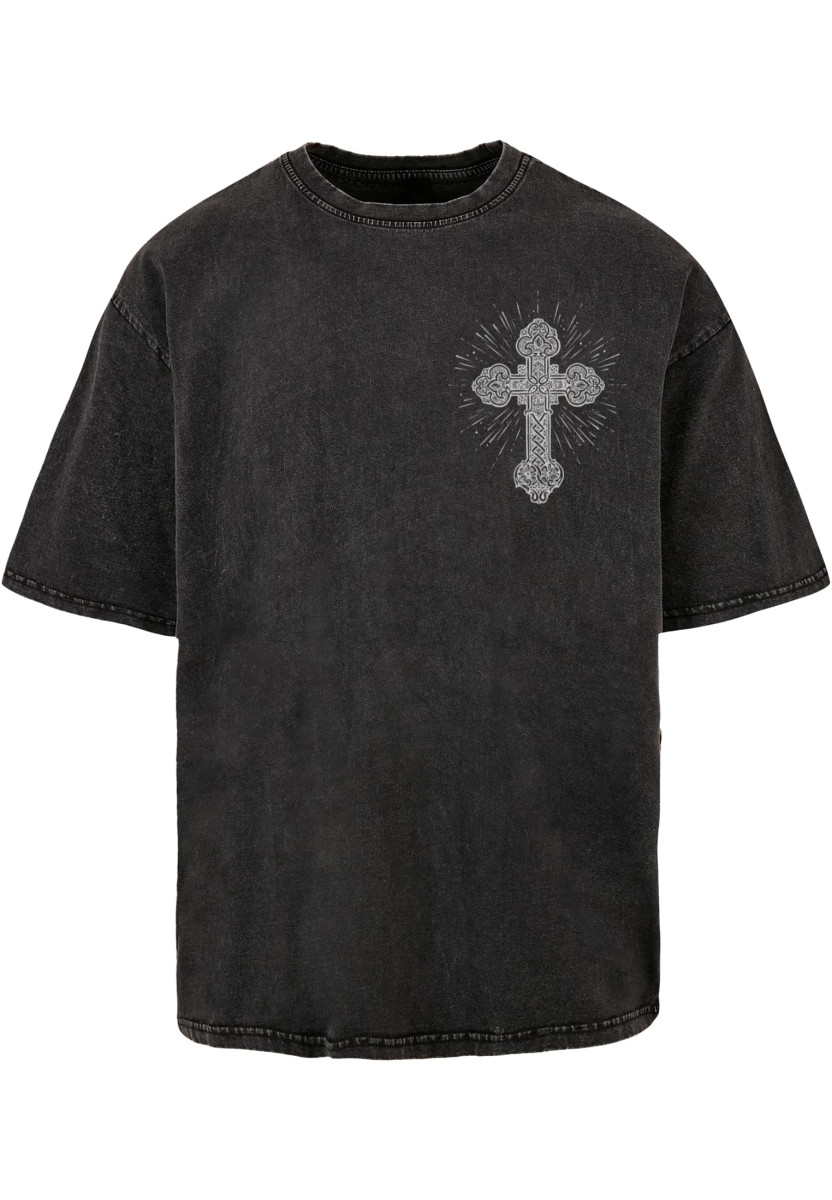 MJG Heavy Oversized Acid Washed Tee - Grace of God