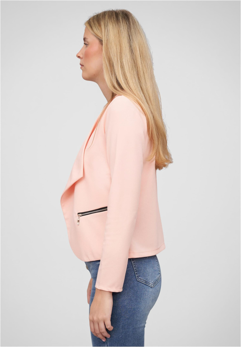 Cloud5ive Damen Blazer mit 2-Zip-Pockets und Reverskragen