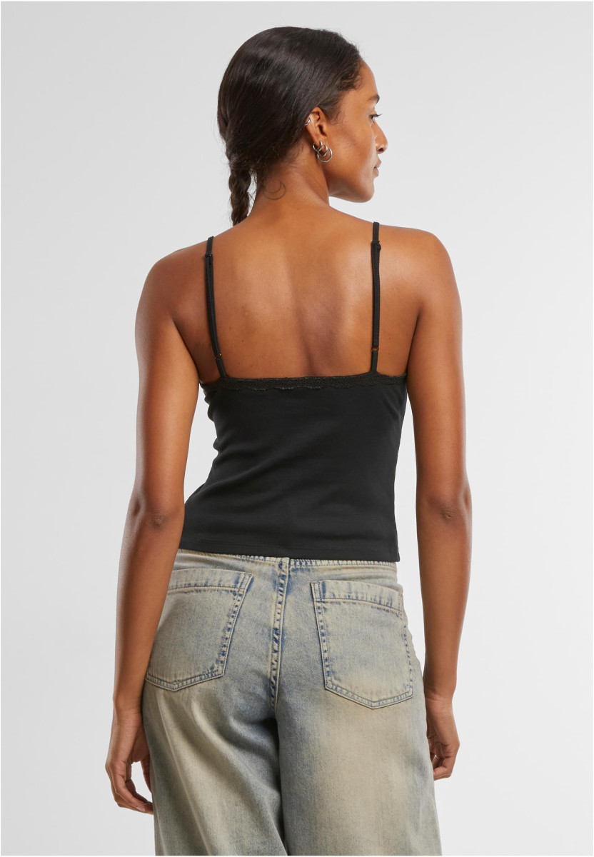 Ladies V-Neck Lace Top 2-Pack