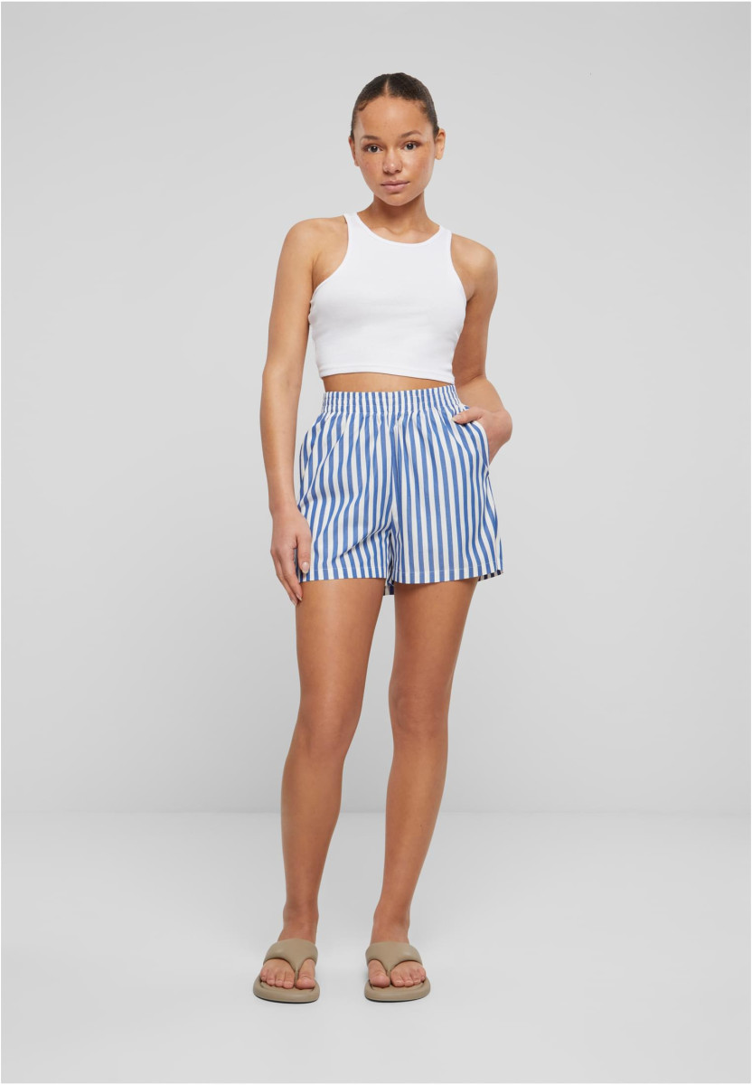 Ladies Striped Shorts
