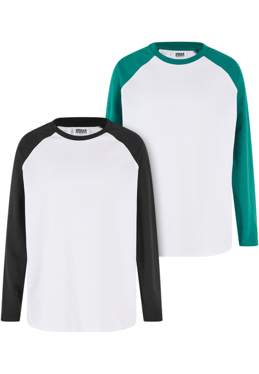 Boys Organic Oversized Raglan Longsleeve 2-Pack