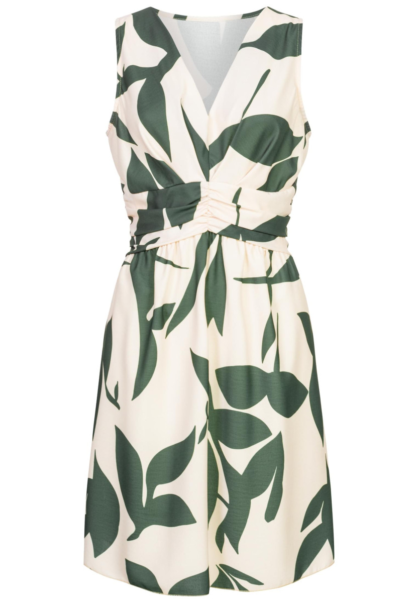 Dress with floral print