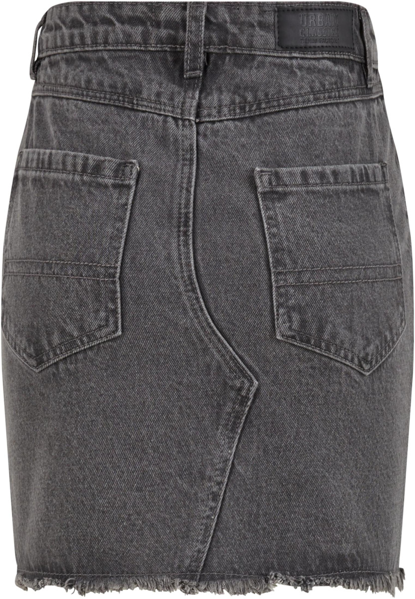 Ladies Heavy Mini Denim Skirt