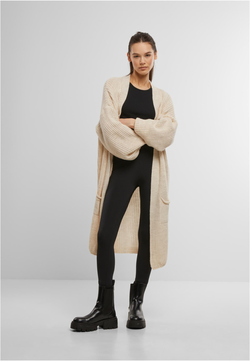 Cloud 5ive Longform Knit Cardigan with 2-Pockets