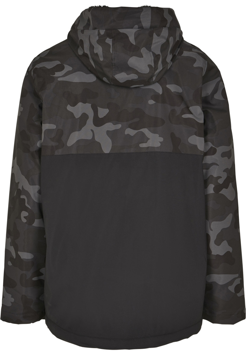 Camo Mix Pull Over Jacket